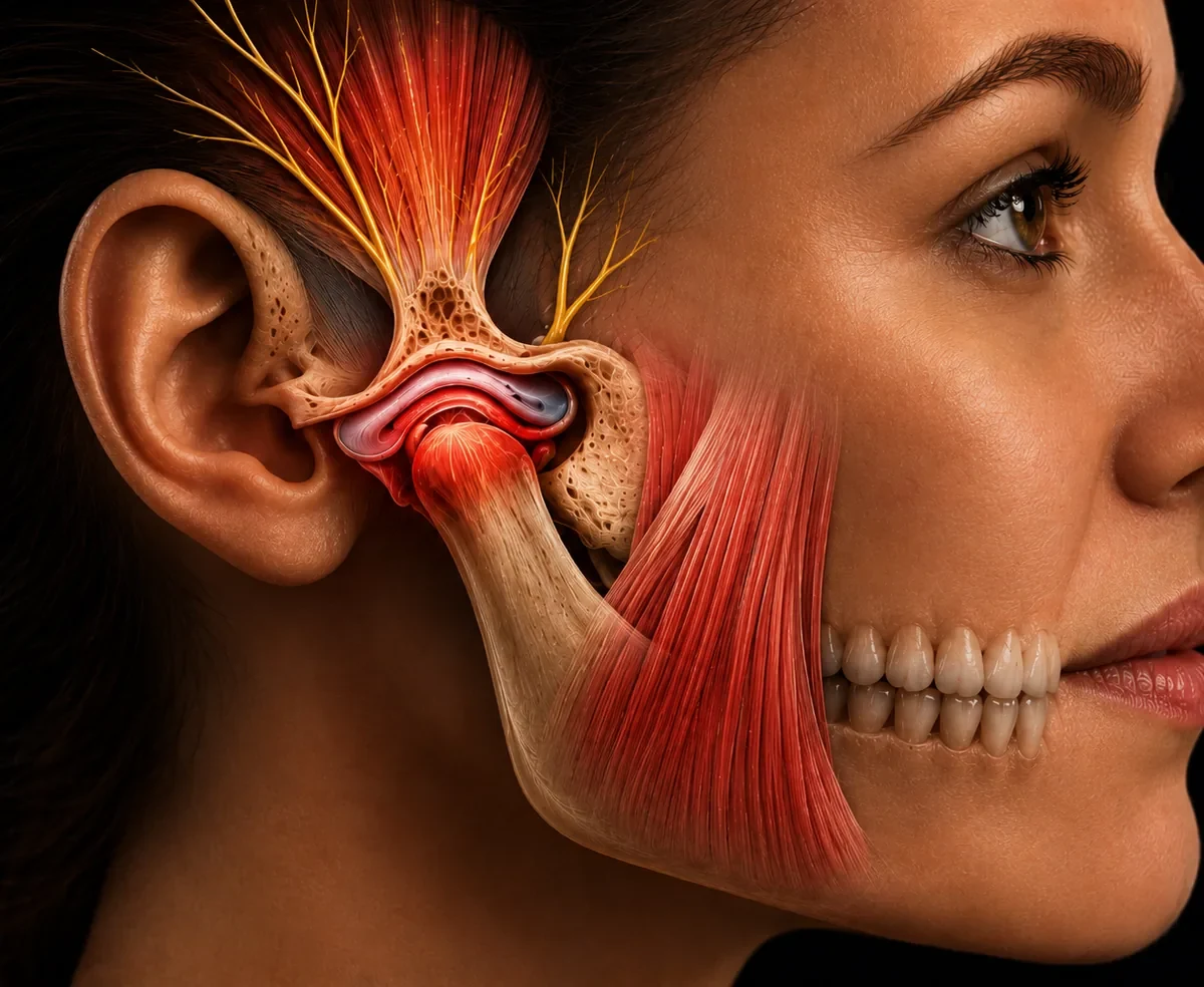 ATM, dolor mandibular y músculos masticatorios