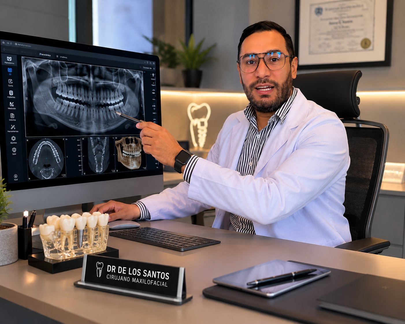 Dr. De Los Santos — Cirujano Maxilofacial